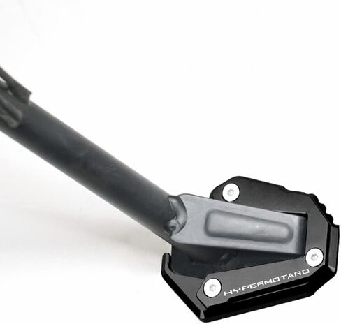 For Ducati Hypermotard 939 SP 2016-2022 Hypermotard 950 SP 2018-2022 Motorcycle CNC Kickstand Foot Side Stand Enlarge Plate Pad Hypermotard939 Hypermotard950 Accessories (red-black) in Saudi Arabia