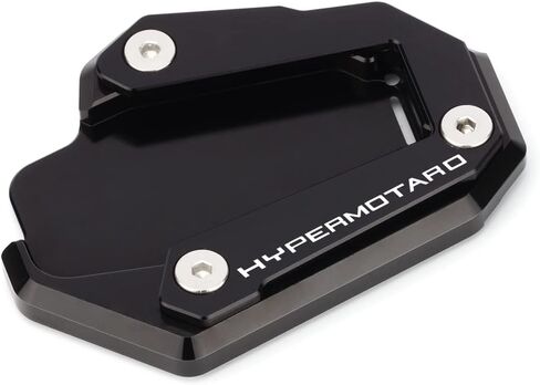 For Ducati Hypermotard 939 SP 2016-2022 Hypermotard 950 SP 2018-2022 Motorcycle CNC Kickstand Foot Side Stand Enlarge Plate Pad Hypermotard939 Hypermotard950 Accessories (red-black) in Saudi Arabia