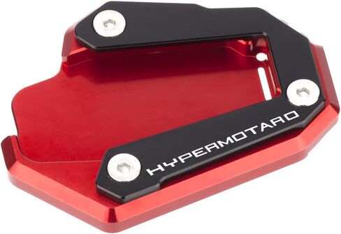 For Ducati Hypermotard 939 SP 2016-2022 Hypermotard 950 SP 2018-2022 Motorcycle CNC Kickstand Foot Side Stand Enlarge Plate Pad Hypermotard939 Hypermotard950 Accessories (red-black) in Saudi Arabia