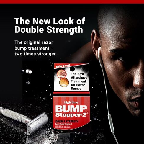 High Time Bump Stopper-2 0.5 Ounce Double Strength Treatment (14ml) (2 Pack) in Saudi Arabia