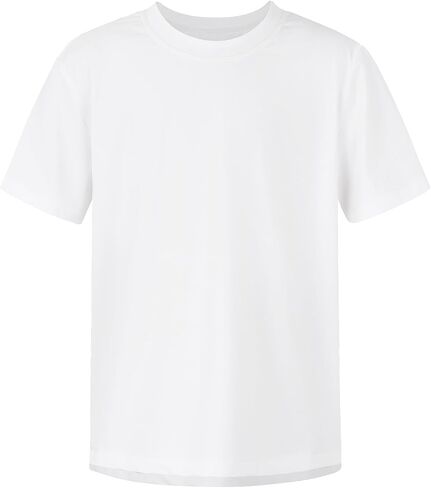 Spring&Gege Boys UPF 50+ Quick Dry Short Sleeve Neon T Shirts Kids Athletic Workout Tees for Boys and Girls in Saudi Arabia