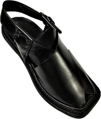 Mens Elegant Design Peshawari Handmade Leather Sandal/Chappal/Flip Flop in Kuwait