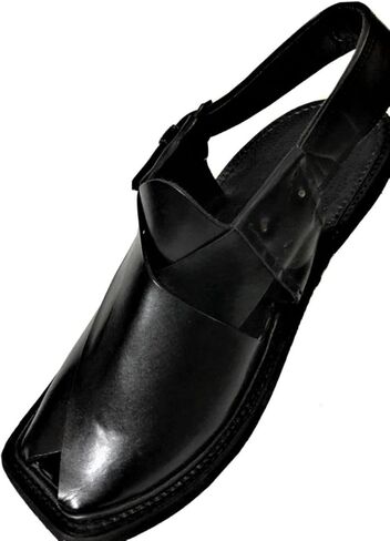 Mens Elegant Design Peshawari Handmade Leather Sandal/Chappal/Flip Flop in Kuwait