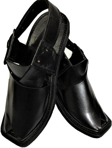 Mens Elegant Design Peshawari Handmade Leather Sandal/Chappal/Flip Flop in Kuwait