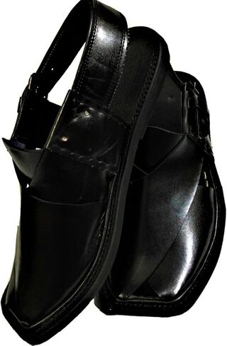 Mens Elegant Design Peshawari Handmade Leather Sandal/Chappal/Flip Flop in Kuwait