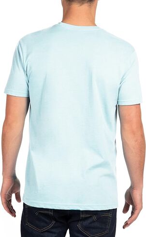 تي شيرت رجالي Next Level Premium Fitted CVC Crew (N6210) أزرق ثلجي m in Kuwait