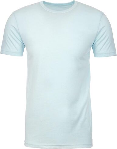 تي شيرت رجالي Next Level Premium Fitted CVC Crew (N6210) أزرق ثلجي m in Kuwait