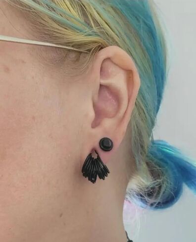 10 PCS Ear Gauges Tunnels Hypoallergenic 316L Stainless Steel 2g 0g Plugs for Ears Body Piercing Jewelry in Kuwait