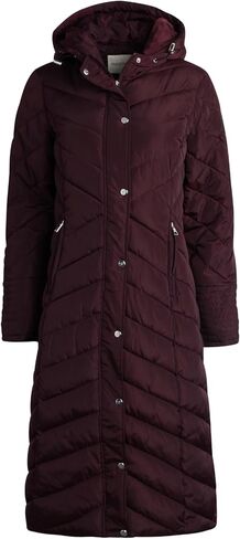Madden Girl Women's Maxi Puffer Jacket - Long Quilted Puffer Coat (Sizes: S-3X) in Saudi Arabia
