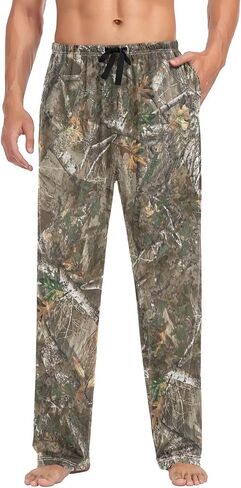 Laprad Men's Pajama Pants Lounge Pjs Bottoms Soft Sleep Pant with Pockets Drawstring in Saudi Arabia