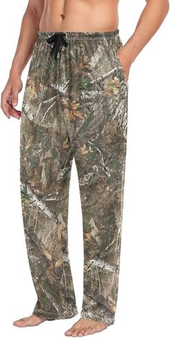 Laprad Men's Pajama Pants Lounge Pjs Bottoms Soft Sleep Pant with Pockets Drawstring in Saudi Arabia