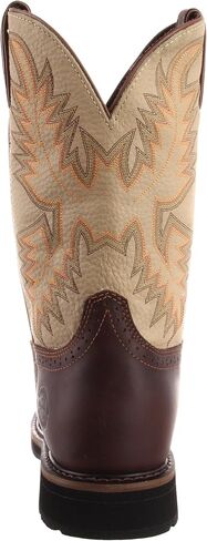 Justin Men's Superintendent Western Work Boot Soft Toe Rust Copper 11 D(M) US in Saudi Arabia