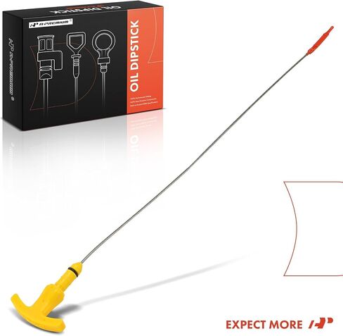 A-Premium Engine Oil Dipstick Dip Stick Compatible with Select Hyundai & Kia Models - Elantra 2010-2018, Elantra Coupe GT, Soul, Forte, Forte Koup, Forte5, Tucson, Veloster, Kona, Rondo, 1.8L 2.0L in Saudi Arabia