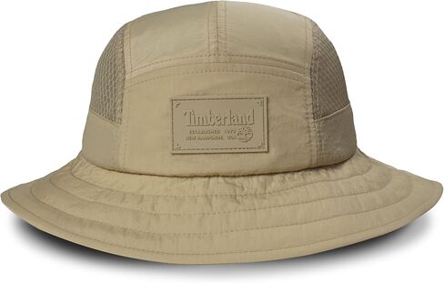 Timberland Mesh Panel Kids Boys Bucket Hat, One Size, Adjustable Chin Cord, Wide Brim Sun Hat for Outdoor Adventures in Saudi Arabia