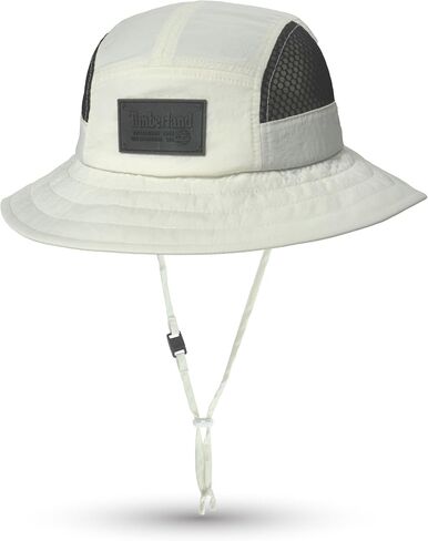 Timberland Mesh Panel Kids Boys Bucket Hat, One Size, Adjustable Chin Cord, Wide Brim Sun Hat for Outdoor Adventures in Saudi Arabia