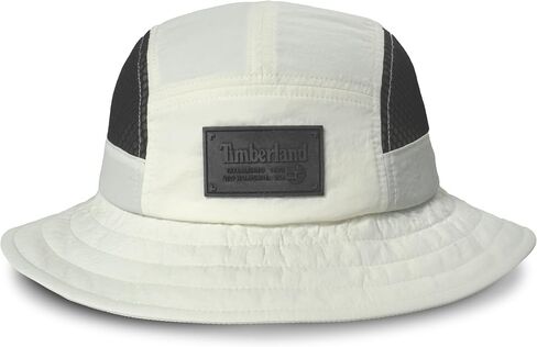 Timberland Mesh Panel Kids Boys Bucket Hat, One Size, Adjustable Chin Cord, Wide Brim Sun Hat for Outdoor Adventures in Saudi Arabia