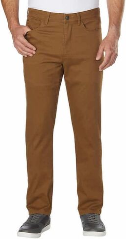 English Laundry Mens Twill 5 Pocket Pant (Honey Brown, 40W x 30L) in Saudi Arabia