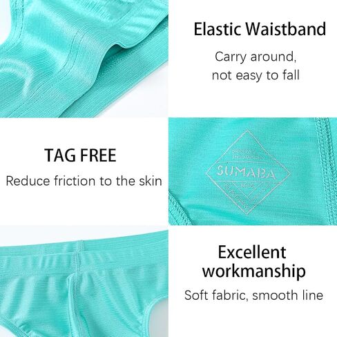 Men's Sexy Jockstrap Underwear Bulge Enhancing 3D Pouch Mens Thongs Ice Silk Jock Strap in Saudi Arabia
