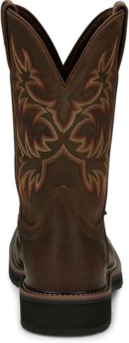 Justin Men's Driller Western Work Boot Steel Toe Tan 8.5 D(M) US in Kuwait