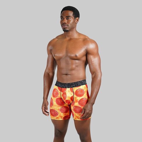 SLEEFS Soft Men’s Cotton Underwear, Boxer Briefs With Pouch Support -PATTERNS in Saudi Arabia