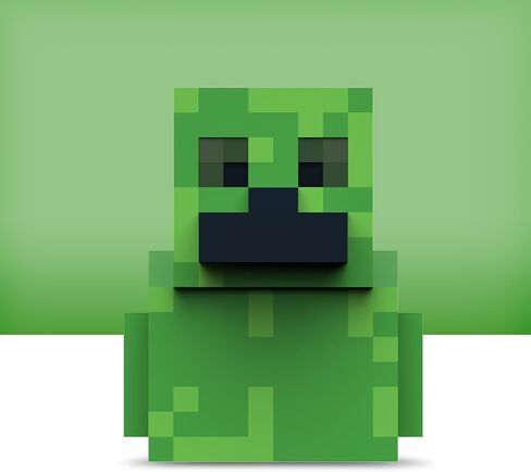TUBBZ Mini Creeper Collectible Vinyl Rubber Duck Figure - Official Minecraft Merchandise - Video Games and Movies in Saudi Arabia