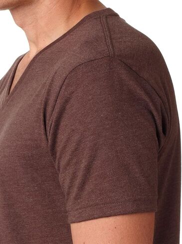 Next Level Apparel Mens Premium CVC V-Neck T-Shirt - 6240, Apple Green, Medium in Saudi Arabia
