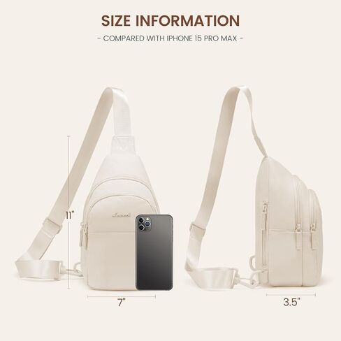 LOVEVOOK Sling Bag for Women, Puffer Crossbody Bags for Women, Small Sling Backpack, Travel Hiking Chest Bag Daypack in Saudi Arabia