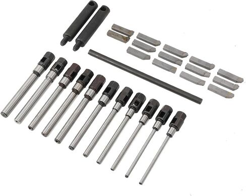 مقعد صمام 28pcs المقعد لـ 22-63 مم ، قاطع مقعد الصمام 15 درجة/30 درجة/45 درجة/55 درجة/60 درجة/75 درجة/90 درجة قاطعات مملّة ، أداة طحن صمام لشاحنة سيارة بيك آب للسيارة in Kuwait