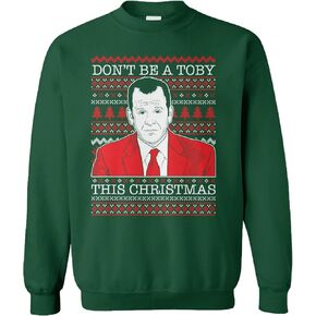 Haase Unlimited Don't Be A Toby This Christmas - Paper Company Unisex Crewneck Sweatshirt in Kuwait