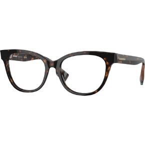 BURBERRY Eyeglasses BE 2375 3002 Evelyn Dark Havana