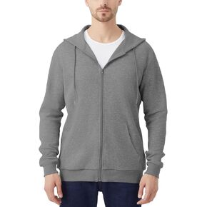 idtswch رجال طويل القامة خفيفة الوزن zip up sweatshirt slim fit stack