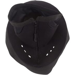 MOTO4U Skirt Helmet Motorcycle Helmet,Motorcycle Helmet Wind Noise Silencer,Wind Curtain,Reduce Noise,Easy Install,fits All Full Face Helmets Long Type