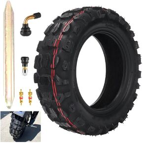 90/65-6.5 Tubeless Scooter Tire 11 inch Wear-Resistant Thickened Explosion-Proof for Electric Scooter Mini Pocket Dirt Pit Bike Outer Tire Vacuum Road Tire Tubeless Tyre