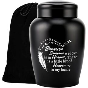Cremation Urns for Human Ashes Adult - Woman Men Large up to 180 lbs Decorative Memorial Funeral Burial Urn for Ashes Male Female Dad Mom