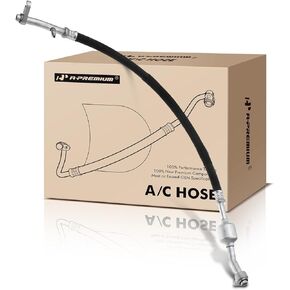 A-Premium A/C Suction Line Hose Assembly Compatible with Chevrolet, GMC Models - Silverado 2500 HD/3500 HD 2015-2019, Sierra 2500 HD/3500 HD 2015-2019 6.0L, Compressor to Evap