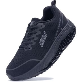 MAFEKE Womens Walking Shoes Arch Support Orthotic Plantar Fasciitis Tennis Sneakers Comfortable Breathable Gym Jogging Shoe for Foot Pain Relief US 7-11