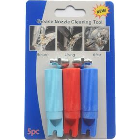 Upgrade Grease Zerk Fittings Cleaner,Grease Fitting Cleaning Tool,New Grease Zerk Assortment Buster