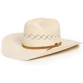 Brixton Women's Laredo Panama Straw Cowboy Hat