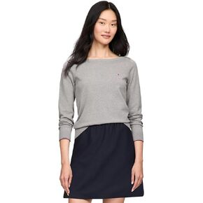 TOMMY HILFIGER Women's Solid Boatneck Sweater Collection 2025