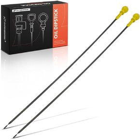 A-Premium 2PCS Engine Oil Dipstick Dip Stick Compatible with Mercury Mercruiser 5.0L 5.7L 6.2L 7.4L 8.2L, Engine Oil Level Dipstick
