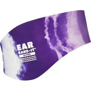 Earvolution Ear Band-It Ultra Swimming Headband for Kids and Adults - Invented by Ear, Nose, and Throat Physician - Custom Anti-Slip Grip Neoprene Maximizes Protection, 12 Color Options, 3 Sizes