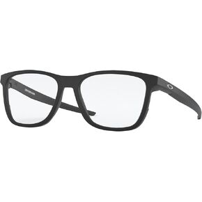 Oakley OX8163 Eyeglasses Bundle: OX 8163 CENTERBOARD 816301 Satin Black and Large Black leash Accessory kit