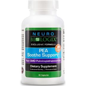 PEA Soothe Support Natural Relief Formula - PEA Supplement Featuring PEA & Resveratrol to Support Nerve Function & Reduce Sensitivity - Promotes Recovery, Mental Clarity, Energy & Everyday Balance