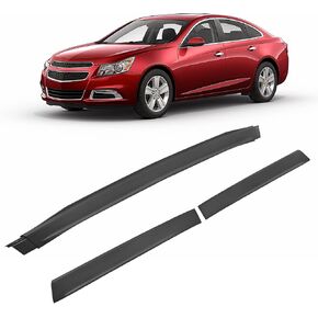 HECASA Front Bumper Valance Compatible with 2013-2015 Chevrolet Malibu 2016 Malibu Limited Lower Air Deflector Valance Panel Air Dam Protector Replacement for 22842404 GM1092236 Set of 3