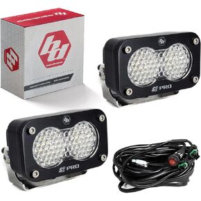Baja Designs, 487805, LED Light, S2 Pro, Black, Wide Cornering, Pair