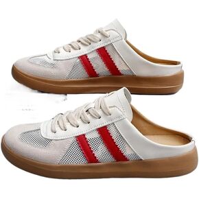 Geerta Geerta Women Generation Mesh Mesh Design Lace Up Walking Shoes ، شرائح غير رسمية ، أحذية رياضية مريحة قابلة للتنفس ، أنثى جولة في جميع أنحاء المباراة ، زلة على فتاة يرتدون ملابس يومية