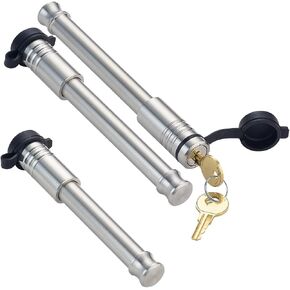 61653 | 3 حزمة مختلطة 2.5 ، مفتاح على حد سواء ، أقفال B & W Hitch لـ B & W Tow & Stow قابلة للتعديل الكرة 2 "10K و 2.5" 18K و 2.5 "، American Made in USA ، Best Truck Accessories