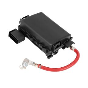 ACROPIX FUSE BOX BANDAY TERMININAL FUSE BLOCK حامل ملاءمة لفولكس واجن جيتا - حزمة من اللون الأحمر الأسود