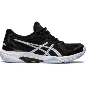 ASICS Women's Gel-Rocket 10 Indoor Court Shoes, 8.5, Black/White