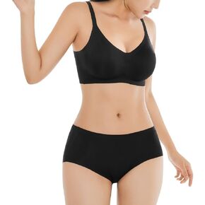 Ultra-Comfort Seamless T-Shirt Bra Set with Hidden Hook Natural Lift RMC